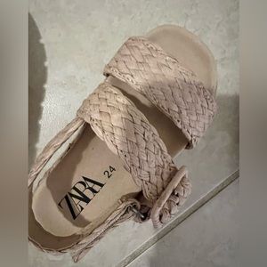 Rattan zara sandals